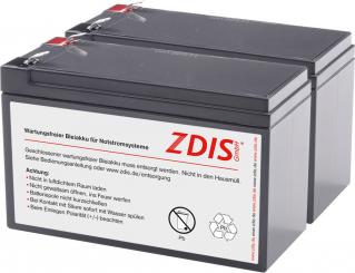 APC RBC48 kompatibler Akku Satz (einzelne Akkus) - 2 Jahre Garantie 