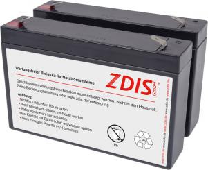 APC RBC18 kompatibler Akku Satz (einzelne Akkus) - 2 Jahre Garantie 