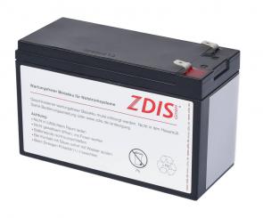 APC Back UPS 550/650/700 Ersatzakku, baugleich RBC110 Akku - 2 Jahre Garantie 