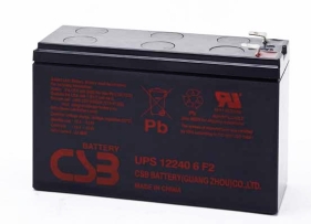 CSB Battery UPSUPS122406F2 12V 9,2AH Blei-Akku (AGM) 