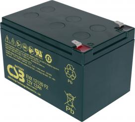 CSB Battery EVX12120F2 12V 12AH Blei-Akku (AGM) 