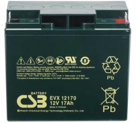 CSB Battery EVX12170 12V 17AH Blei-Akku (AGM) 