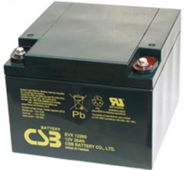 CSB Battery EVX12260 12V 26AH Blei-Akku (AGM) 