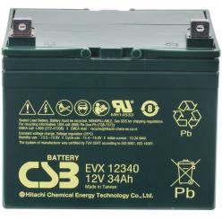 CSB Battery EVX12340 12V 34AH Blei-Akku (AGM) 