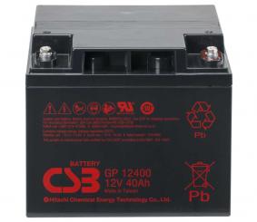 CSB Battery GP12400 12V 40AH Blei-Akku (AGM) 