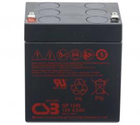 CSB Battery  GP1245F1 12V 4,5AH Blei-Akku (AGM) schmale Anschlüsse 