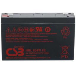CSB Battery HRL634WF2 6V 9AH Blei-Akku (AGM) 