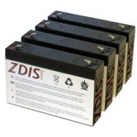 Ersatzakku für MGE Evolution 1150 Rack 