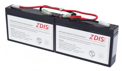 APC Smart UPS SC 250/450 & APC Powerstack Ersatzakku, baugleich RBC18 Akku - 3 Jahre Garantie 