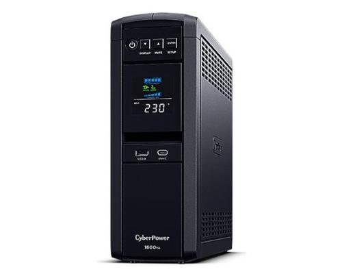 Artikelbild des Artikels “CYBERPOWER UPS AC 220/230/240V 1000Watt 1600VA 1 x battery lead acid USB RS-232 output connectors 6 “