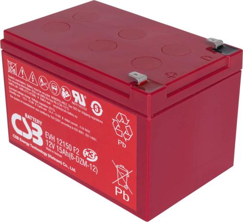 Artikelbild des Artikels “CSB Battery EVH12150F2 12V 15AH Blei-Akku (AGM) “