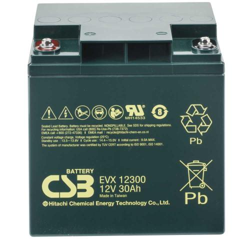 Artikelbild des Artikels “CSB Battery EVX12300 12V 30AH Blei-Akku (AGM) “