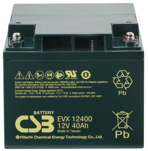 Artikelbild des Artikels “CSB Battery EVX12400 12V 40AH Blei-Akku (AGM) “
