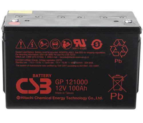 Artikelbild des Artikels “CSB Battery GP121000 12V 100AH Blei-Akku (AGM) “