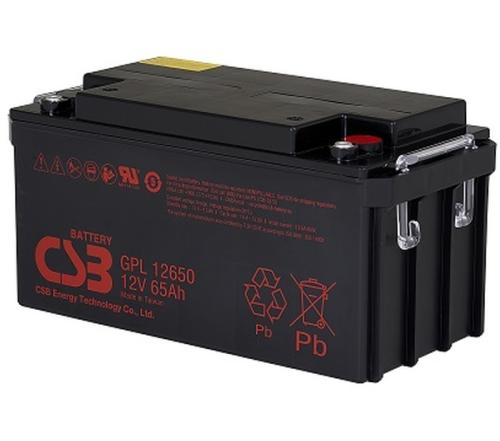 Artikelbild des Artikels “CSB Battery  GPL12650 12V 65AH Blei-Akku (AGM), Longlife “