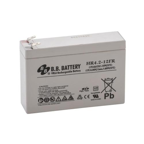 Artikelbild des Artikels “12V 4.2Ah Akku, AGM Bleiakku, B.B. Battery HR4.2-12FR, VdS, schwer entflammbar, ersetzt u. a. Panasonic UP-VW1220P1 “