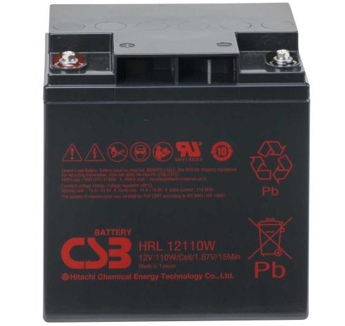 Artikelbild des Artikels “CSB Battery HRL12110WFR 12V 27,5AH Blei-Akku (AGM) “