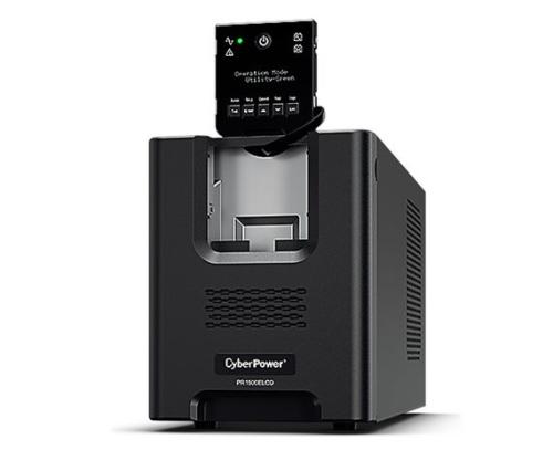 Artikelbild des Artikels “CYBERPOWER PR1500ELCD Line-Interactive 1500VA/1350W Sinsuwelle AVR LCD Ausgang(8) IEC RS232 USB HID EPO SNMP EnergyStar SMT1500i “