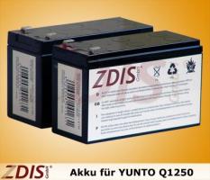 YUNTO Q 1250, ONLINE USV Systeme, Ersatzbatterie 