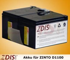 ZINTO D 1100 R, ONLINE USV Systeme, Ersatzbatterie 