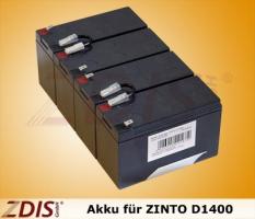 ZINTO D 1440 R, ONLINE USV Systeme, Ersatzbatterie 