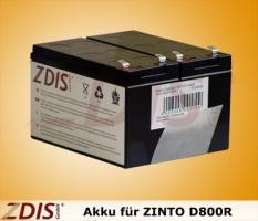 ZINTO D 800 R, ONLINE USV Systeme, Ersatzbatterie 