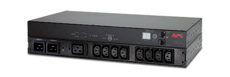 EATON Rack ATS 16A/230V (2)C20 Ein (8)C13 (1)C19 Aus Rackmount Transferschalter 