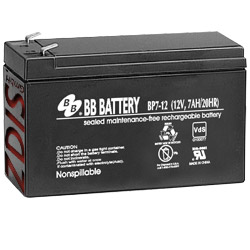 B.B. Battery, BP7-12-FR T2, VdS 