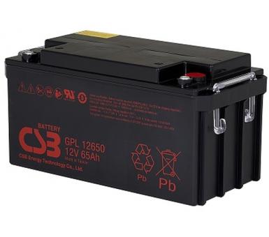 CSB Battery  GPL12650 12V 65AH Blei-Akku (AGM), Longlife 