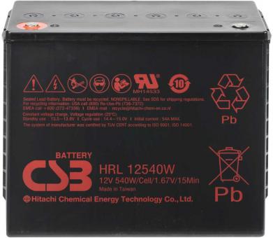 CSB Battery HRL12540WFR 12V 135AH Blei-Akku (AGM) 
