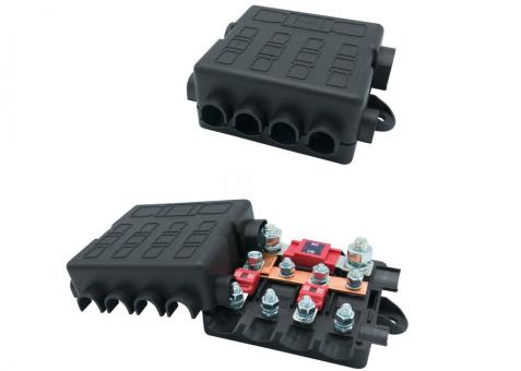 KFZ-Sicherungshalter, megaOTO/midiOTO, 200 A, 58 V, Schraubansch 