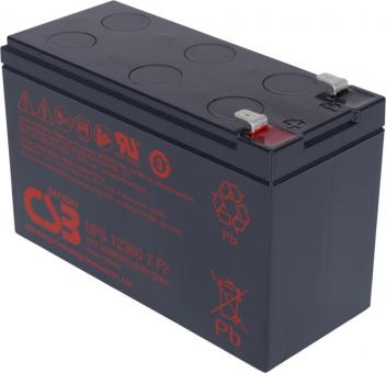 CSB Battery UPS123607F2 12V 7,2AH Blei-Akku (AGM) 