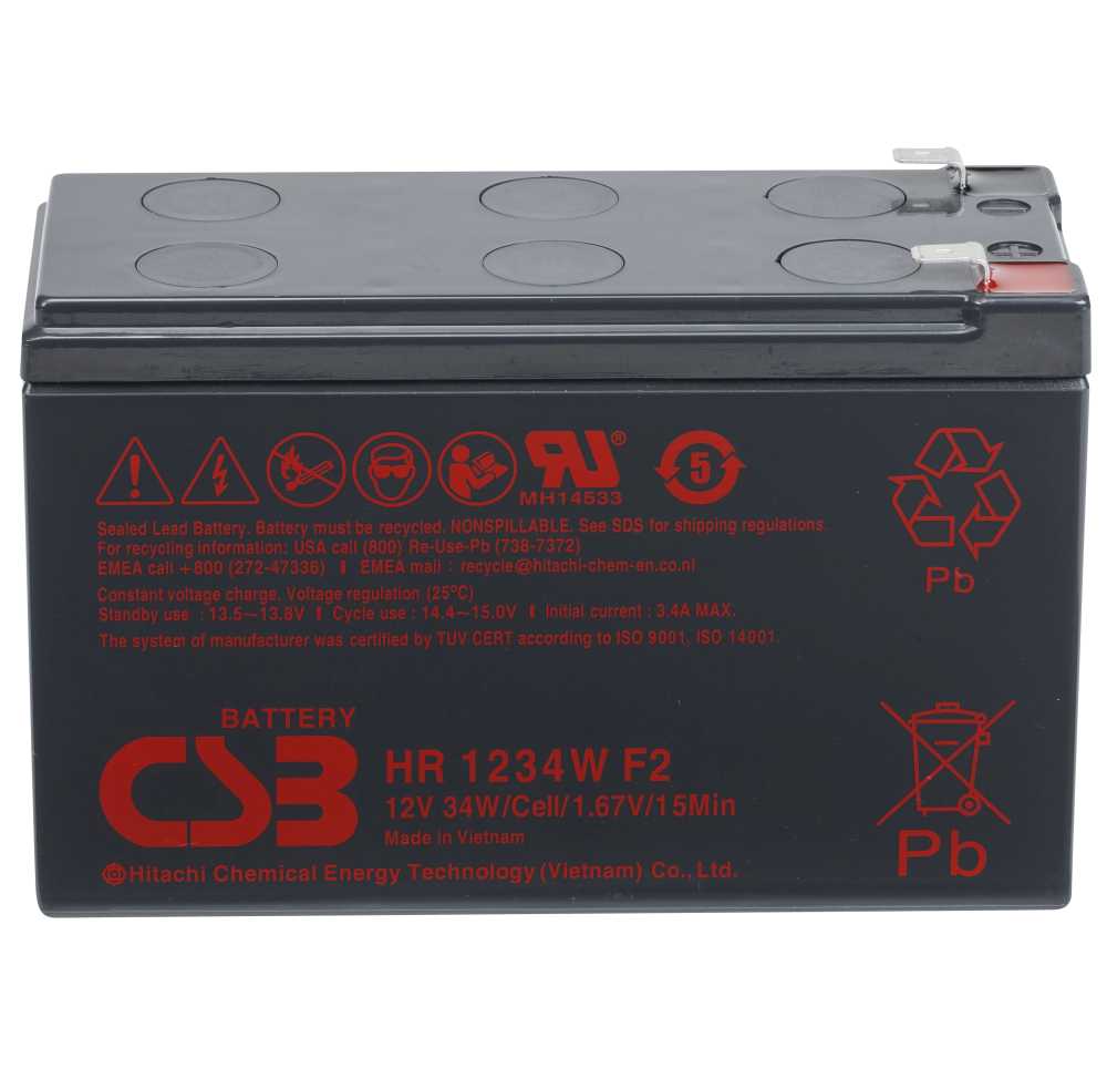 Аккумулятор hr 1234w f2