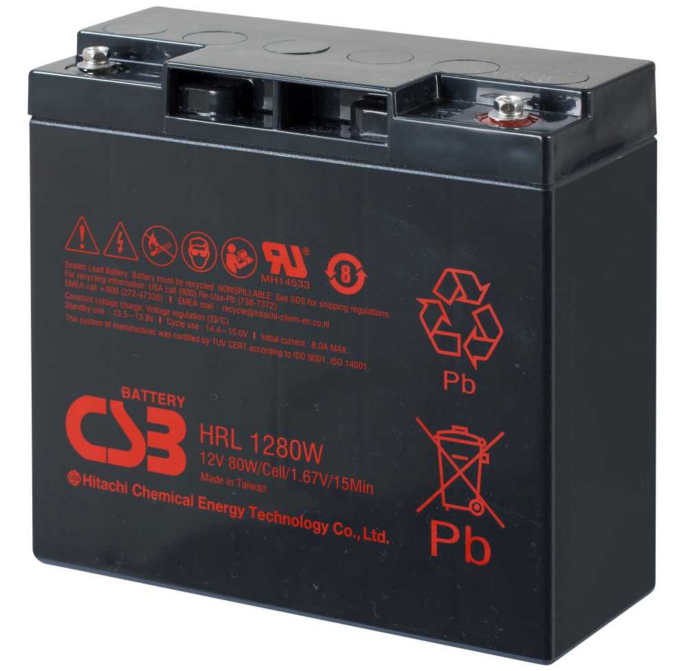 HRL1280WFR / HRL 1280W FR : CSB Battery | ZDIS