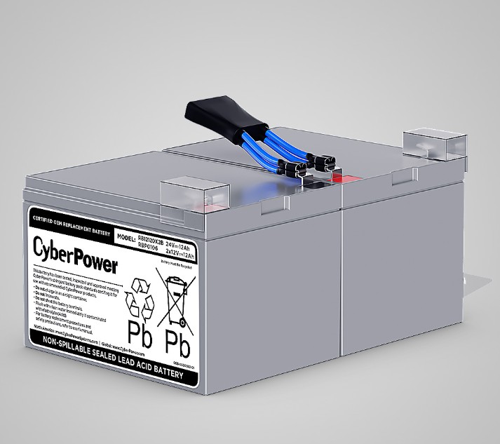 Artikelbild 1 des Artikels “CYBERPOWER Replacement Battery Pack RBP0106 fuer PR1000ELCD “